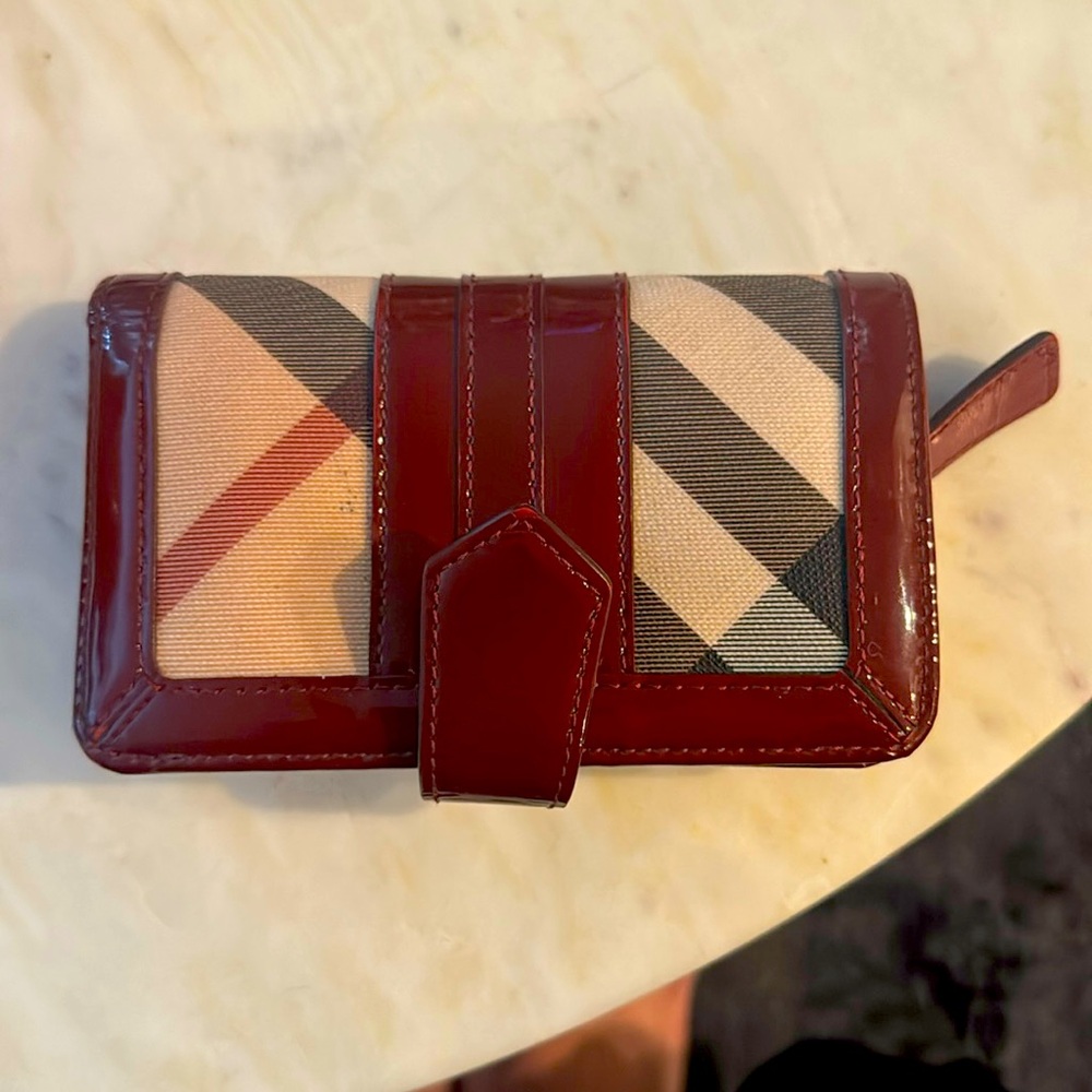 Burberry Check Wallet